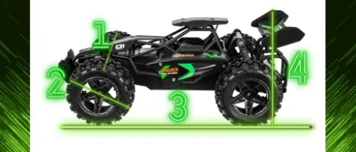 Samochód zdalnie sterowany AUTO NA PILOTA DUŻY RC MONSTER WYTRZYMAŁY DRIFT na Arena.pl