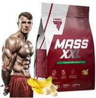 BIAŁKO GAINER Trec Mass XXL 3000g Mega Mutant Mass WĘGLOWODANY DUŻY 3kg