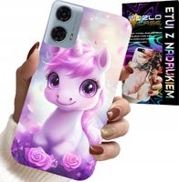 ETUI DO MOTOROLA G34 5G - SŁODKI JEDNOROŻEC, WZORY DLA DZIECI CASE