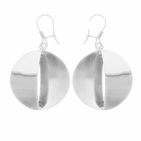 SREBRNE KOLCZYKI KOŁA NA BIGLU SREBRO PRÓBY 925