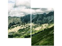 60X60CM POLSKIE TATRY DWU OBRAZ ŚCIAN