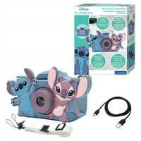 Disney Stitch aparat fotograficzny dla dzieci z etui 3d Stitch