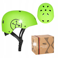 Kask Rowerowy Dla Dzieci Dorosłych 58-61cm L Ochronny Bezpieczny Lekki NILS