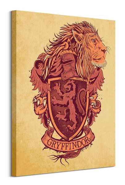 Harry Potter Gryffindor - obraz na płótnie 60x80 cm zdjęcie 1