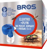 BROS Elektrofumigator owadobójczy z płynem, muchy, komary, mrówki,