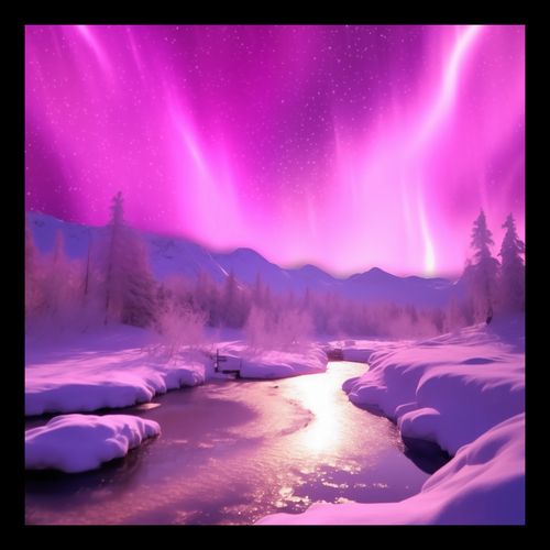 Plakat 30x30cm Aurora Nad Niebiem na Arena.pl