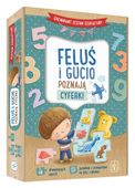 Gra edukacyjna NASZA KSIĘGARNIA Feluś i Gucio Poznają cyferki