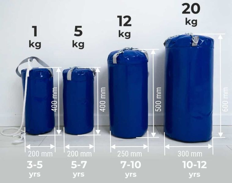 worek bokserski 12 kg - czarny MAŁPISZON zdjęcie 3