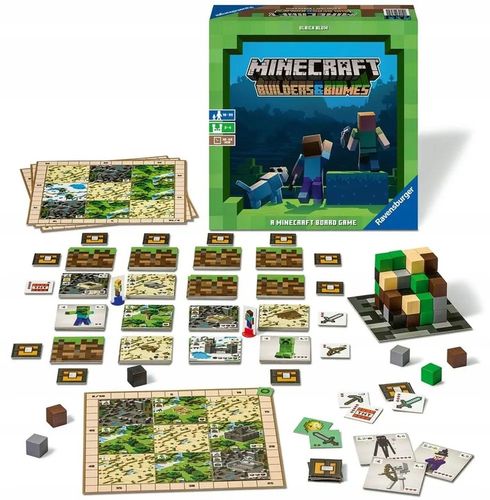 Gra planszowa Ravensburger Minecraft Builders&Biomes na Arena.pl