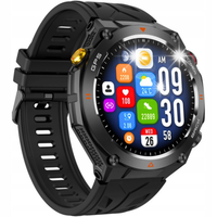 SMARTWATCH ZEGAREK MĘSKI GPS SPORT WODOODPORNY SMART WATCH MENU PL + GRATIS