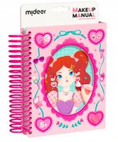 Księżniczka - Kreatywny Zeszyt Małej Makijażystki - Mideer