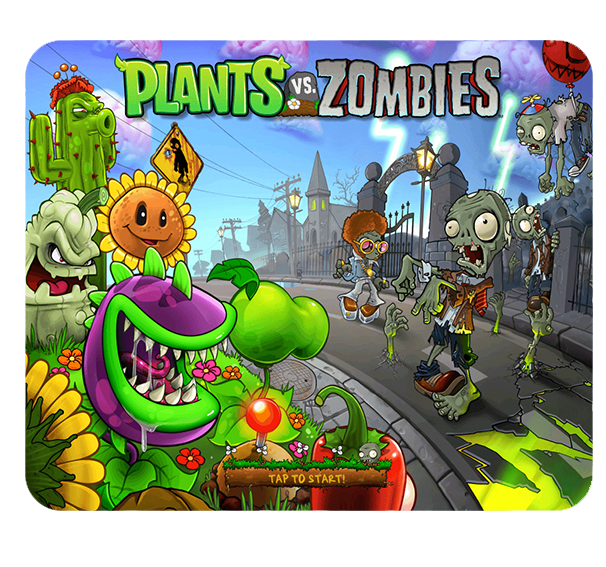 Podkładka pod myszkę Plants vs Zombie zdjęcie 1