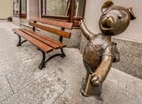 KOMPLETNA ŁAWKA DZIECIĘCA SMERF