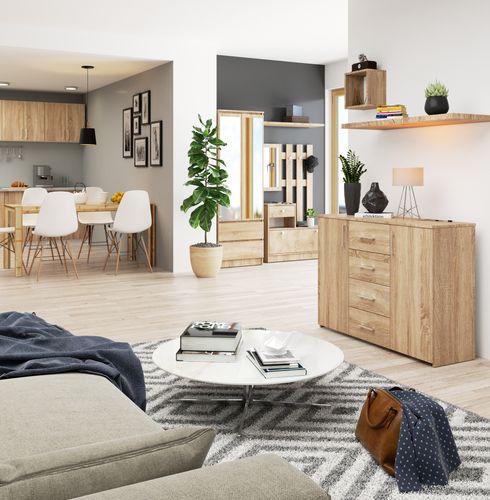 KOMODA K 45 110 cm DĄB SONOMA na Arena.pl