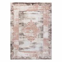 RUG/LU/IONA/FRAME3/BEIGE+PINK/80x150