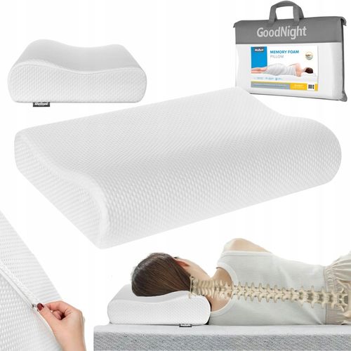 Poduszka ortopedyczna do spania profilowana pianka memory Rebel na Arena.pl