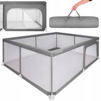 Duży Kojec dziecięcy łóżeczko Plac zabaw z podłogą Suchy basen 150x200