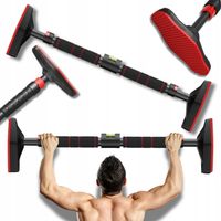 Drążek Do Podciągania Ćwiczeń Rozporowy Regulowany Stalowy Wzmocniony