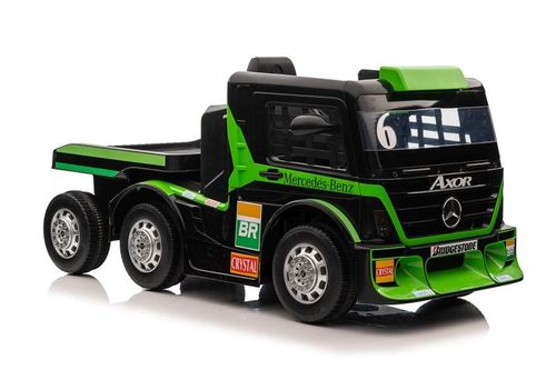 Auto Na Akumulator Mercedes + Naczepa XMX622B Zielony LCD na Arena.pl
