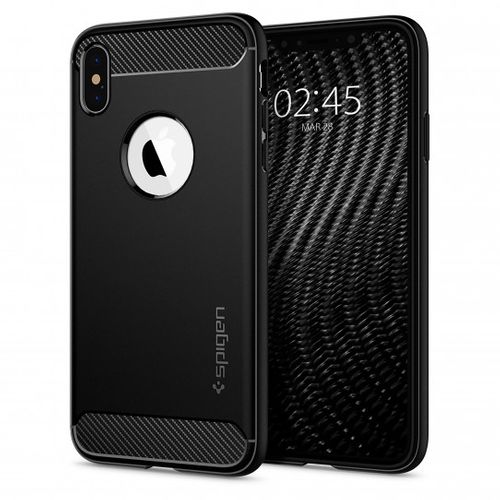 Spigen Rugged Armor - etui do iPhone XS MAX (czarny) na Arena.pl