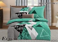 Pościel ELWAY satyna bawełniana 140x200cm WZORY 8016