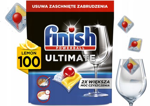 finish kapsułki ultimate 100 lemon na Arena.pl