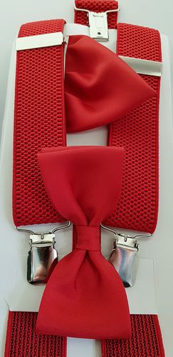 KOMPLET CZERWONE SZELKI Z MUCHĄ MUSZKĄ I POSZETKĄ na Arena.pl