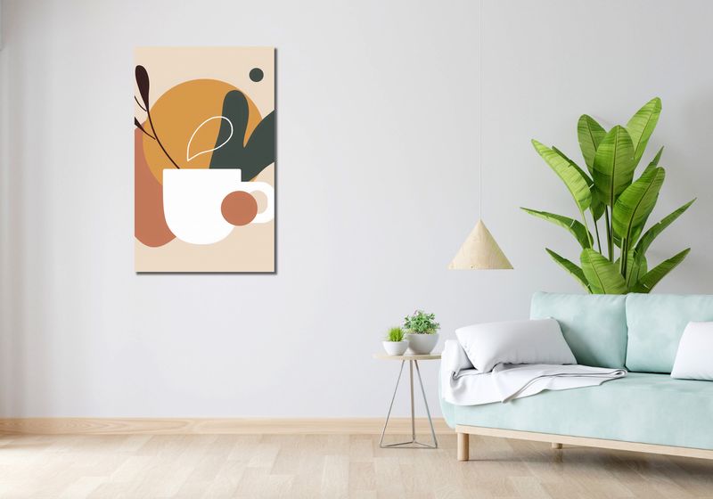 Obraz 60x100cm Ranna Kawka zdjęcie 2