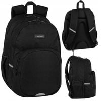 CoolPack Plecak szkolny młodzieżowy Rider Black czarny pracy na wycieczkę