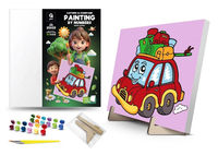 Zestaw Kreatywny Malowanie Po Numerach Zestaw Dla Dzieci Zabawny Samochód