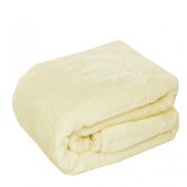 Koc 160x210cm AKRYLOWY- KREMOWY