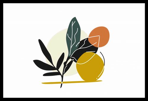 Plakat 45x30cm Elegancka Flora na Arena.pl