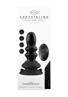 ribbly   with suction cup and remote   10 speed   black