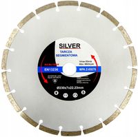 TARCZA DIAMENTOWA 230 SILVER SEGMENT Beton Kostki