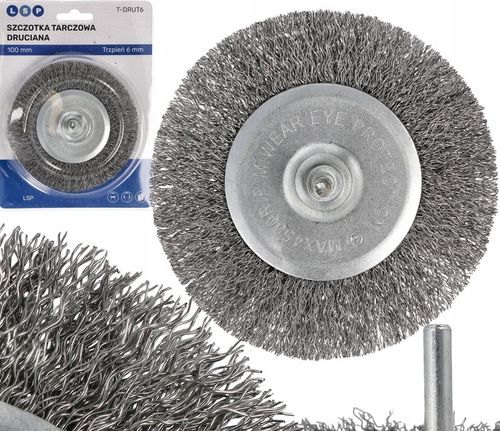 SZCZOTKA DRUCIANA DO WIERTARKI WKRĘTARKI NA WIERTARKĘ ZESTAW SZCZOTEK na Arena.pl