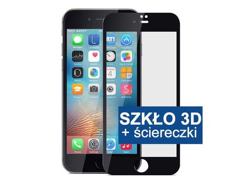 SZKŁO HARTOWANE 3D 9H IPHONE 7 na Arena.pl