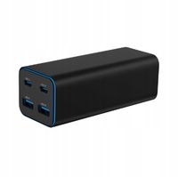 Szybka Ładowarka Sieciowa Mocna USB 4 porty USB C 65W 100W PD QC 3.0 GaN