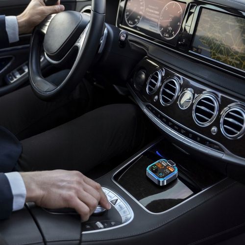 TRANSMITER FM BLUETOOTH ŁADOWARKA MP3 2XUSB LCD SD na Arena.pl