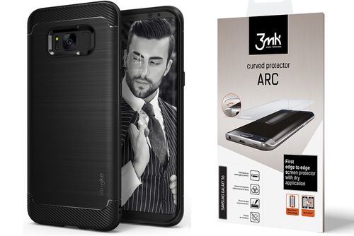 PANCERNE ETUI RINGKE ONYX GALAXY S8 PLUS+FOLIA 3D na Arena.pl