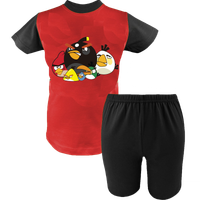 Krótka Piżama dziecięca Angry Birds - Wściekłe Ptaki