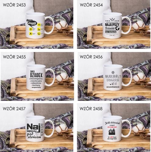 Kubek PREZENT dla dziadka SUPER DZIADEK na Arena.pl