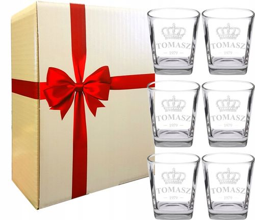 SZKLANKI do WHISKY z grawerem prezent na Arena.pl