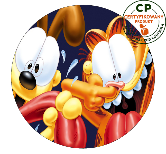 Opłatek na tort Garfield zdjęcie 1