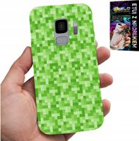 ETUI DO SAMSUNG GALAXY S9 - WZORY Z GIER Z GRY PIKSEL PIKSELE PLECKI