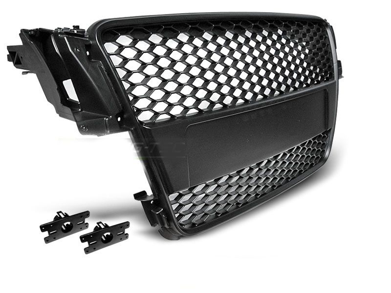 Grill ATRAPA AUDI A5 07-06.11 BLACK RS-STYLE zdjęcie 2