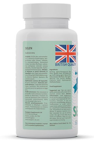 NAVIGATOR Selen 200 mig 60 kaps na Arena.pl