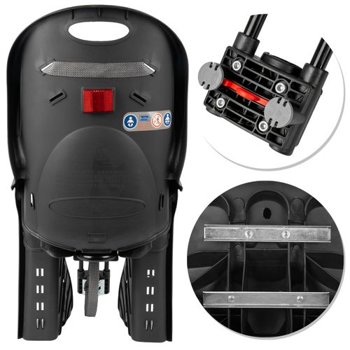 Fotelik rowerowy dziecięcy na tył do 22kg na Arena.pl