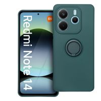 Futerał SILICONE RING do XIAOMI Redmi Note 14 5G zielony