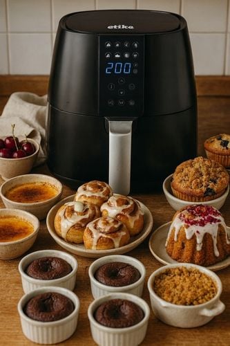 FRYTKOWNICA BEZTŁUSZCZOWA AIR FRYER FRYTOWNICA DUŻA 4L MISA na Arena.pl