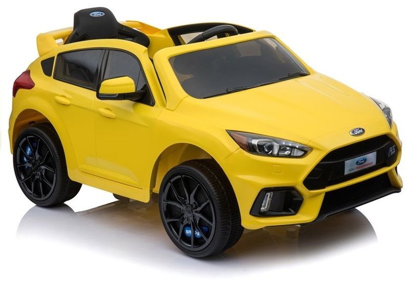 Auto na akumulator Ford Focus RS Żółte zdjęcie 13